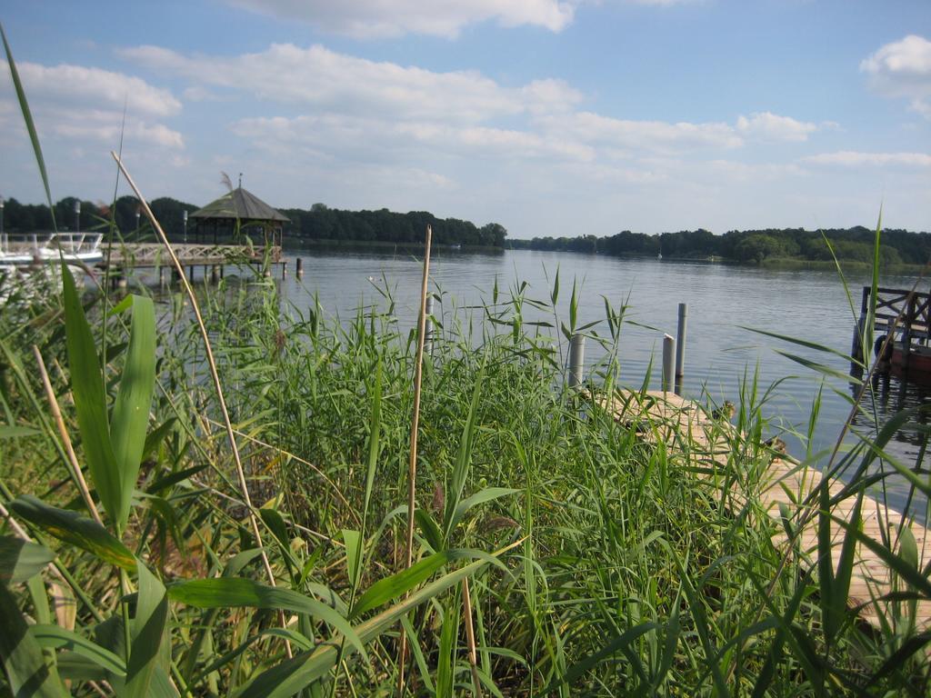 Schloss-Und Seeblick Apartment Rheinsberg Bagian luar foto