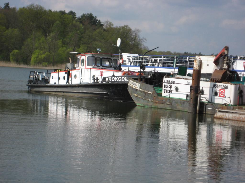 Schloss-Und Seeblick Apartment Rheinsberg Bagian luar foto